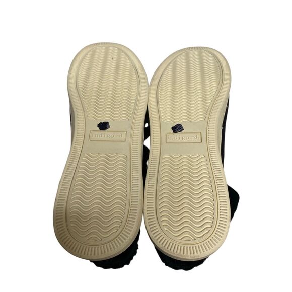 Indigo Rd Womens 6.5M Black Faux Fur Faux Suede Lace-Up Outdoor Ankle Boots - Picture 9 of 10